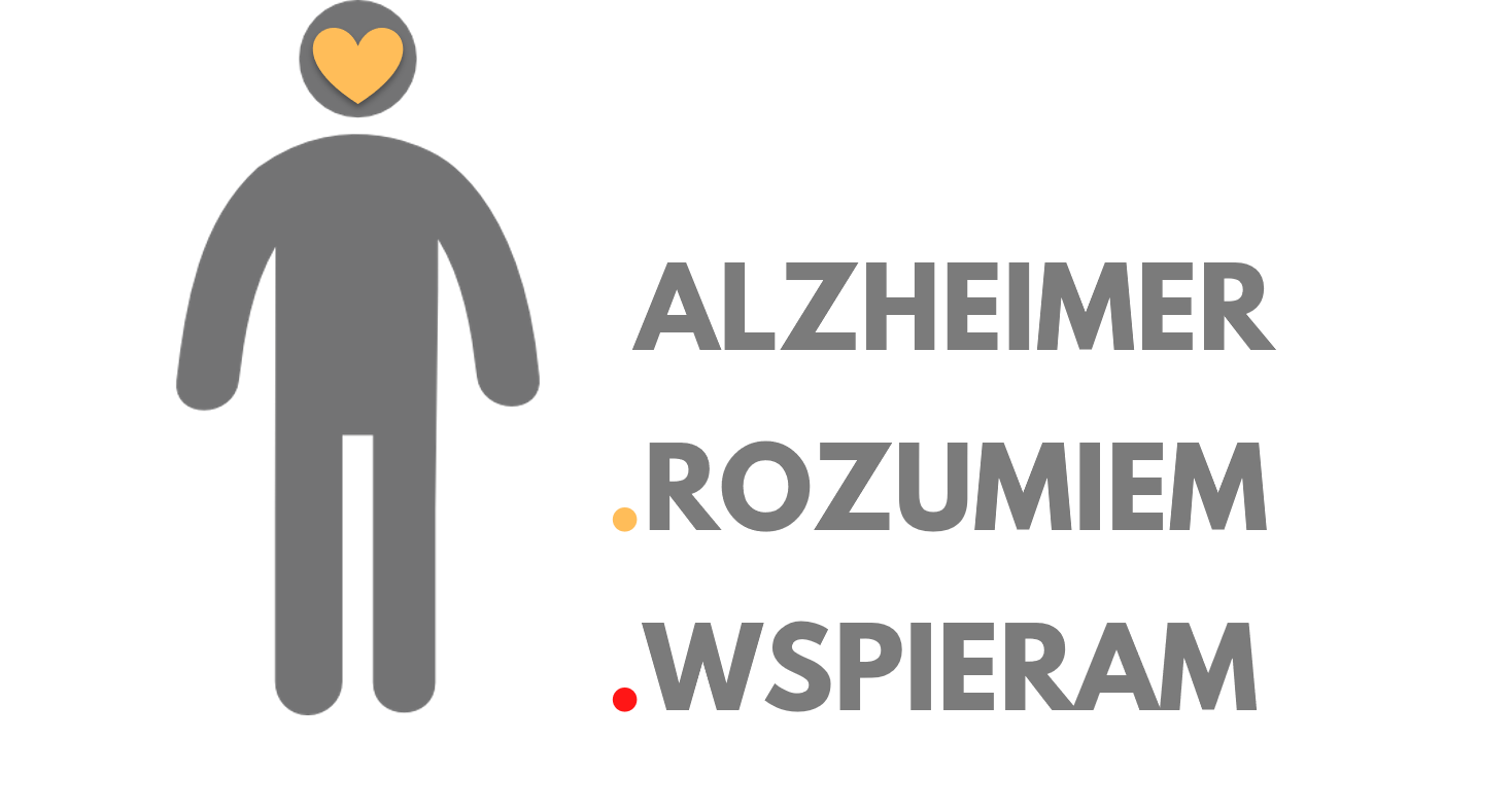 Logo Alzheimer - rozumiem, wspieram