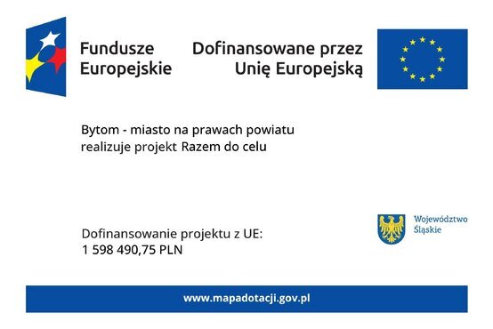 Plakat projektu "Razem do celu"